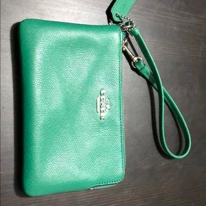 COACH wristlet